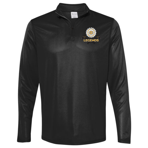 Attain Wicking 1/4 Zip Pullover - Printed Logo Thumbnail