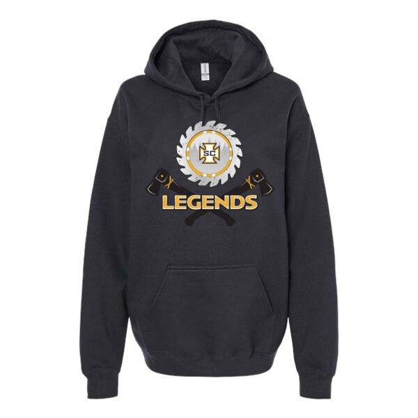 Gildan Softstyle Midweight Hooded Sweatshirt - Printed Logo Thumbnail