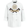 Eight Knot Button Chef Coat with Thermometer Pocket Thumbnail