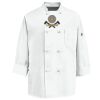 Eight Knot Button Chef Coat with Thermometer Pocket Thumbnail